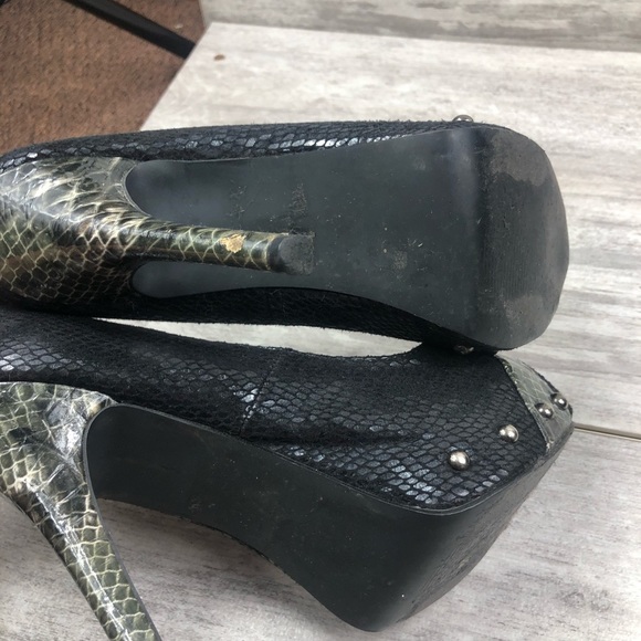 BKE reptile print platform pumps - Picture 7 of 7